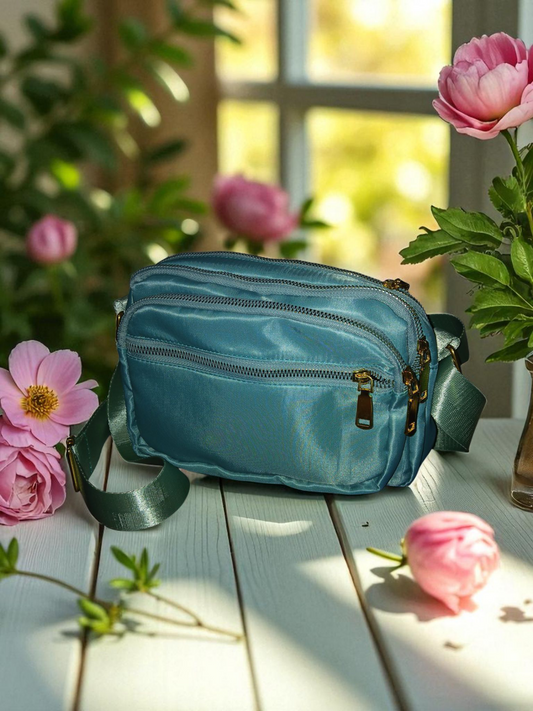 Carteritas de Tela con Zipper