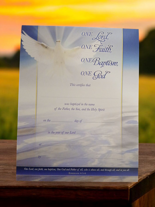 Baptism Certificates