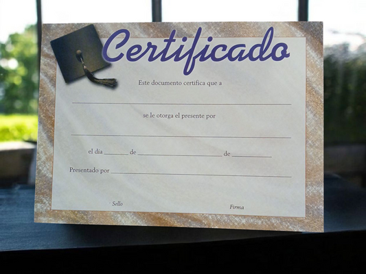 Certificado de Graduación