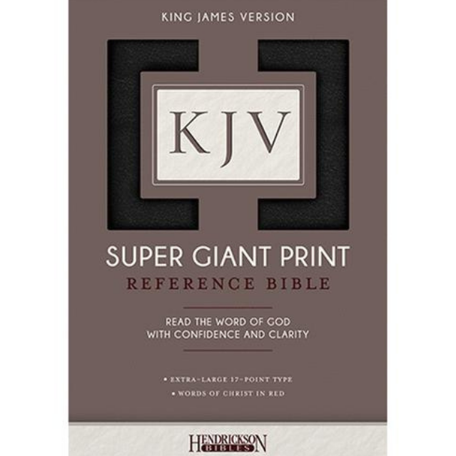 KJV Super Giant Print Reference Bible